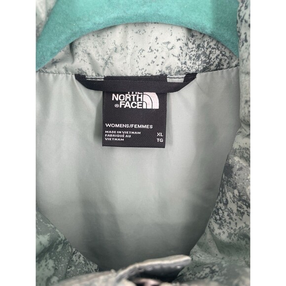 The North Face Jacket Green Tamburello Light Puffer Hike Water Tie Dye 508726 - Picture 6 of 13